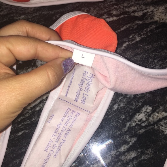 ✨JUST IN✨High Cut Contrast Piping Bikini Set - Picture 6 of 6